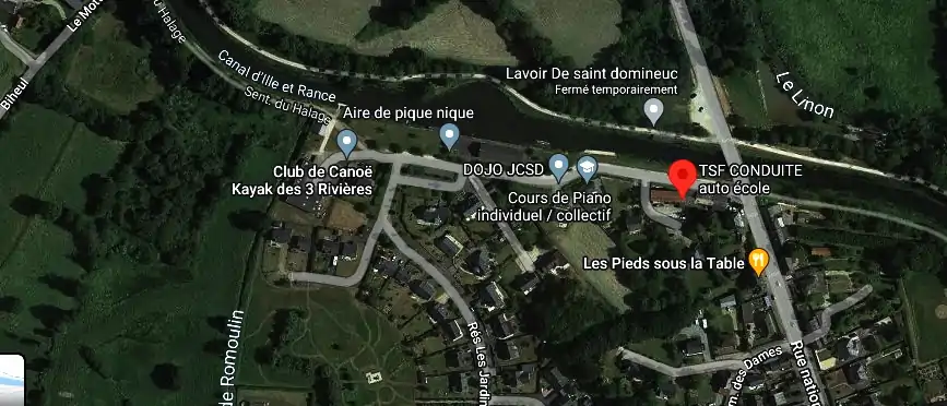 Permis auto Ecole à Saint-Domineuc