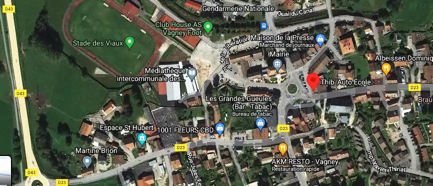 Permis auto Ecole à Vagney