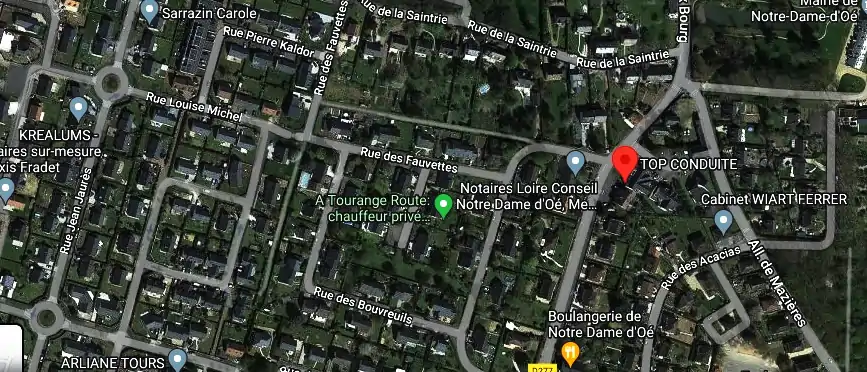 Permis auto Ecole à Notre-Dame-d'Oé