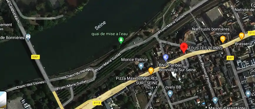 Permis auto Ecole à Bonnières-sur-Seine