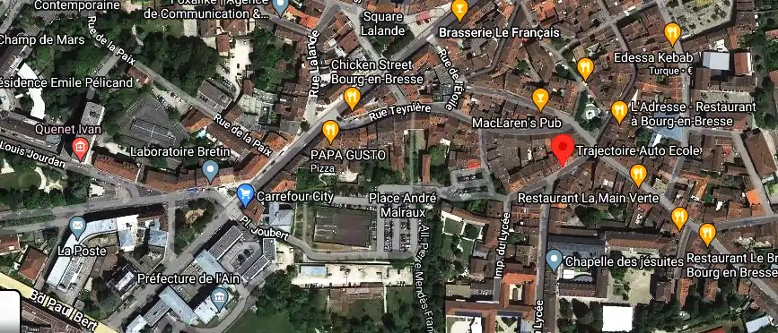 Permis auto Ecole à Bourg-en-Bresse