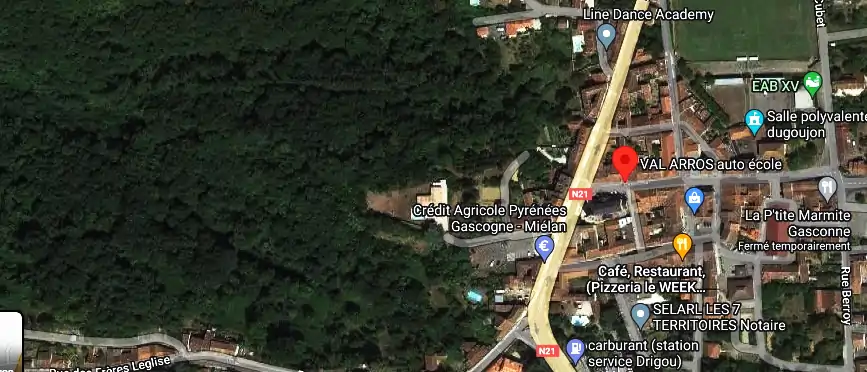 Permis auto Ecole à Miélan