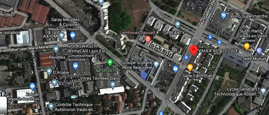 Permis auto Ecole à Vaulx-en-Velin