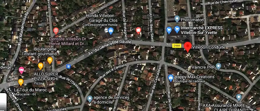 Permis auto Ecole à Villebon-sur-Yvette