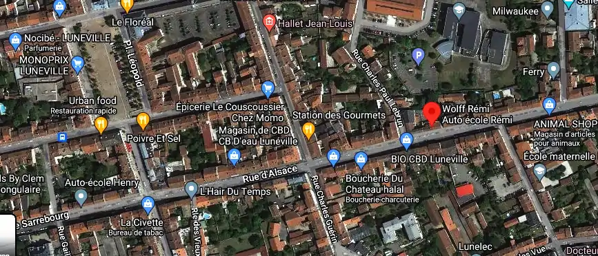 Permis auto Ecole à Lunéville