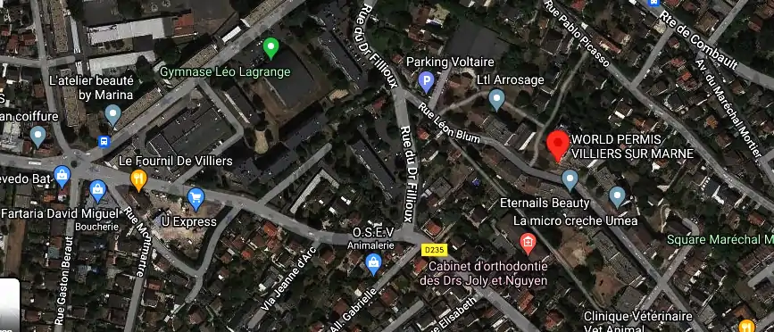 Permis auto Ecole à Villiers-sur-Marne