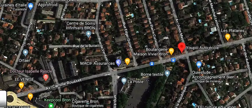 Permis auto Ecole à Bron