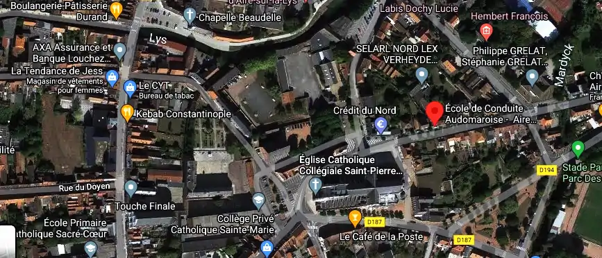 Permis auto Ecole à Aire-sur-la-Lys