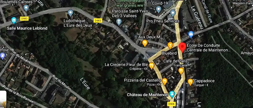 Permis auto Ecole à Maintenon