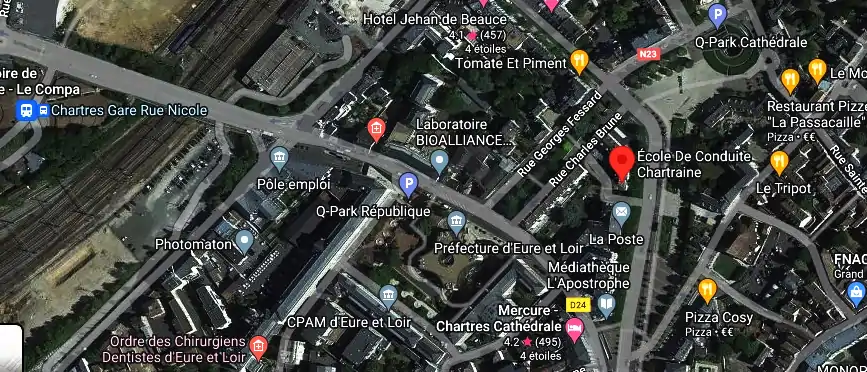 Permis auto Ecole à Chartres