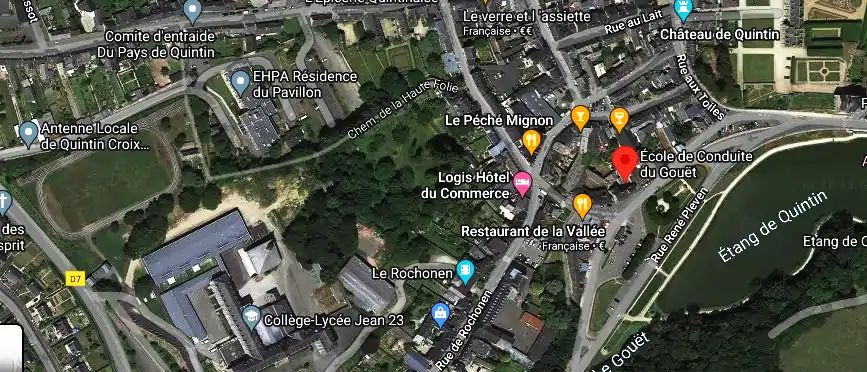 Permis auto Ecole à Quintin