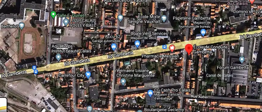 Permis auto Ecole à Calais