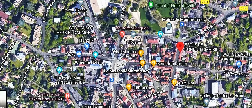 Permis auto Ecole à Montmorency