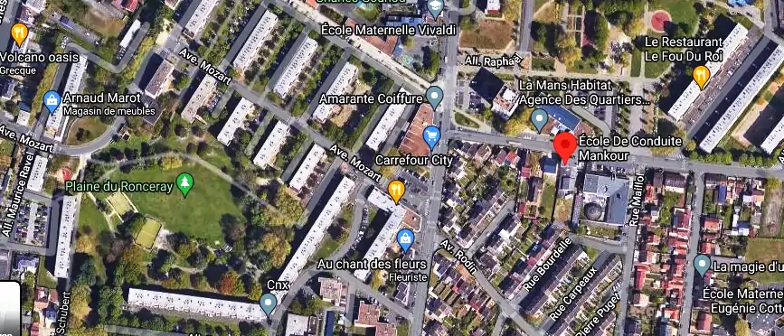 Permis auto Ecole à Le Mans