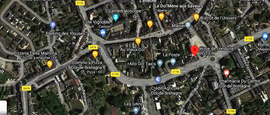 Permis auto Ecole à Dol-de-Bretagne