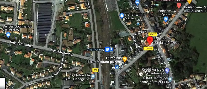 Permis auto Ecole à Chantonnay