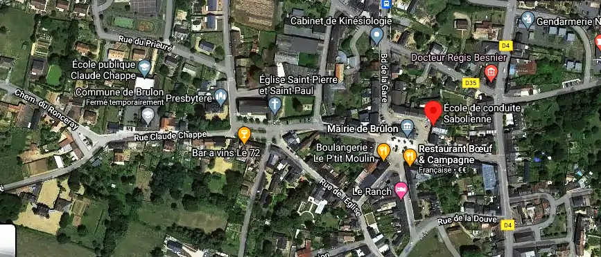 Permis auto Ecole à Brulon