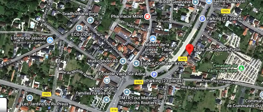 Permis auto Ecole à Vailly-sur-Aisne