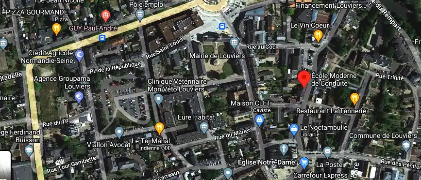 Permis auto Ecole à Louviers