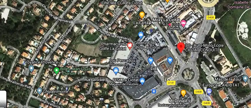 Permis auto Ecole à La Ciotat