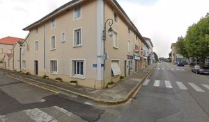 La passerelle à Vonnas